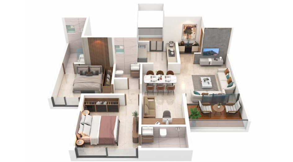 ANP-Ultimus-Floor-Plan-2.5-BHK
