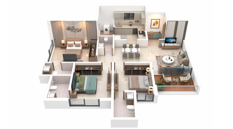 ANP-Ultimus-Floor-Plan-3-BHK